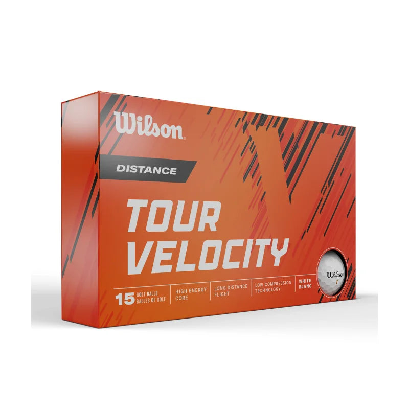 Balles Wilson Tour Velocity Distance (x15)