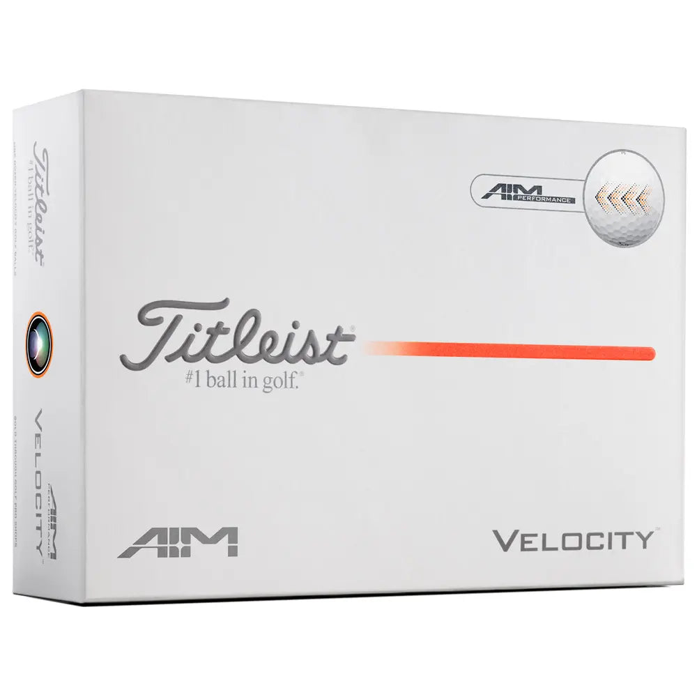 Balles Titleist Velocity AIM (x12)