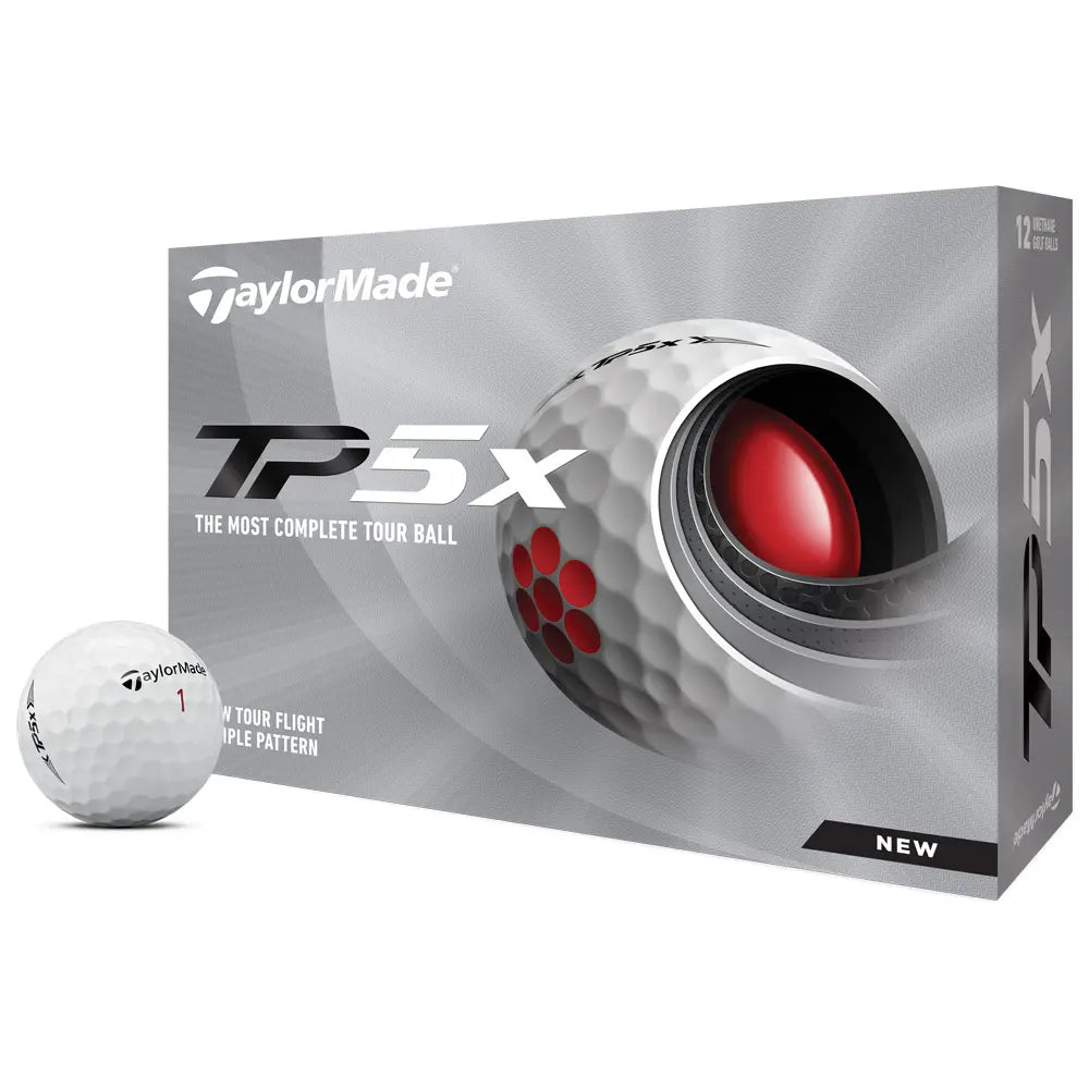 Balles TaylorMade TP5X GLB (x12)