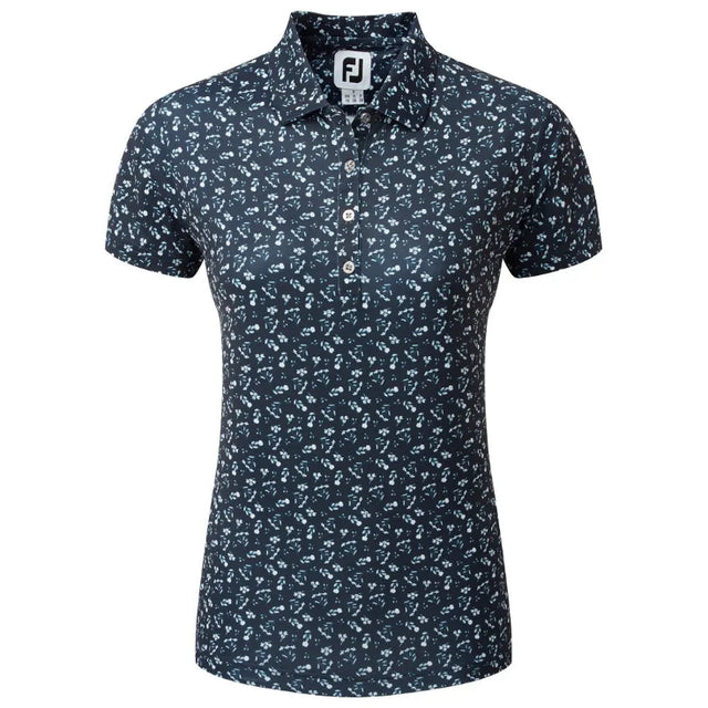 Polo Footjoy Floral Print Lisle