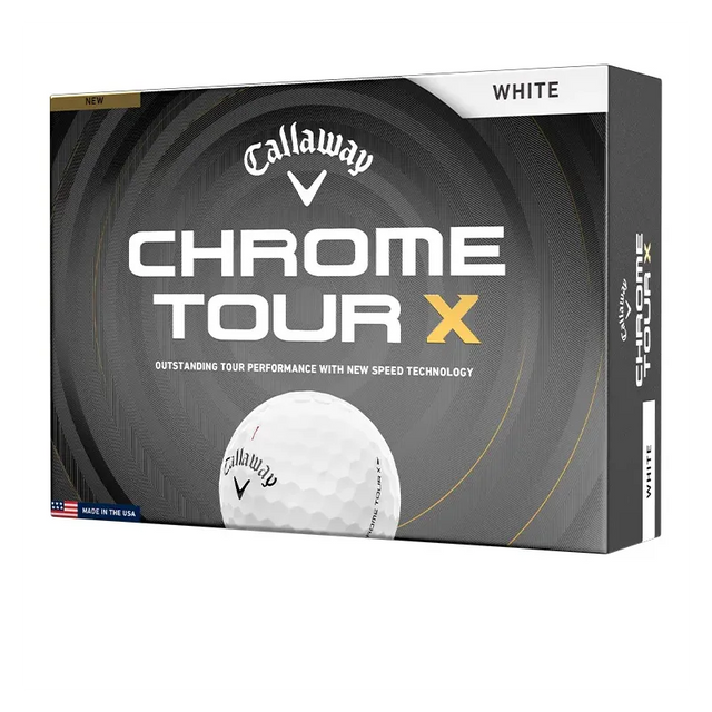Balles Callaway Chrome Tour X (x12)