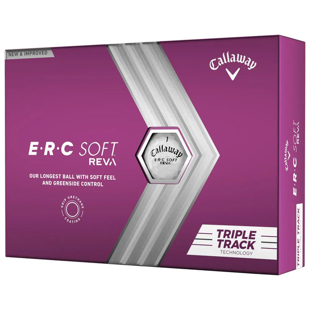Balles Callaway ERC SOFT REVA TRIPLE TRACK (x12)