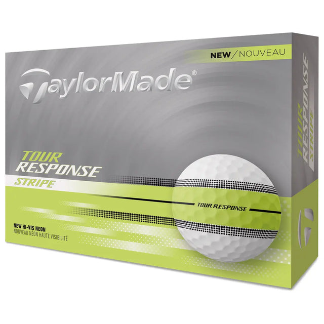 Balles TaylorMade Tour Response Stripe (x12)